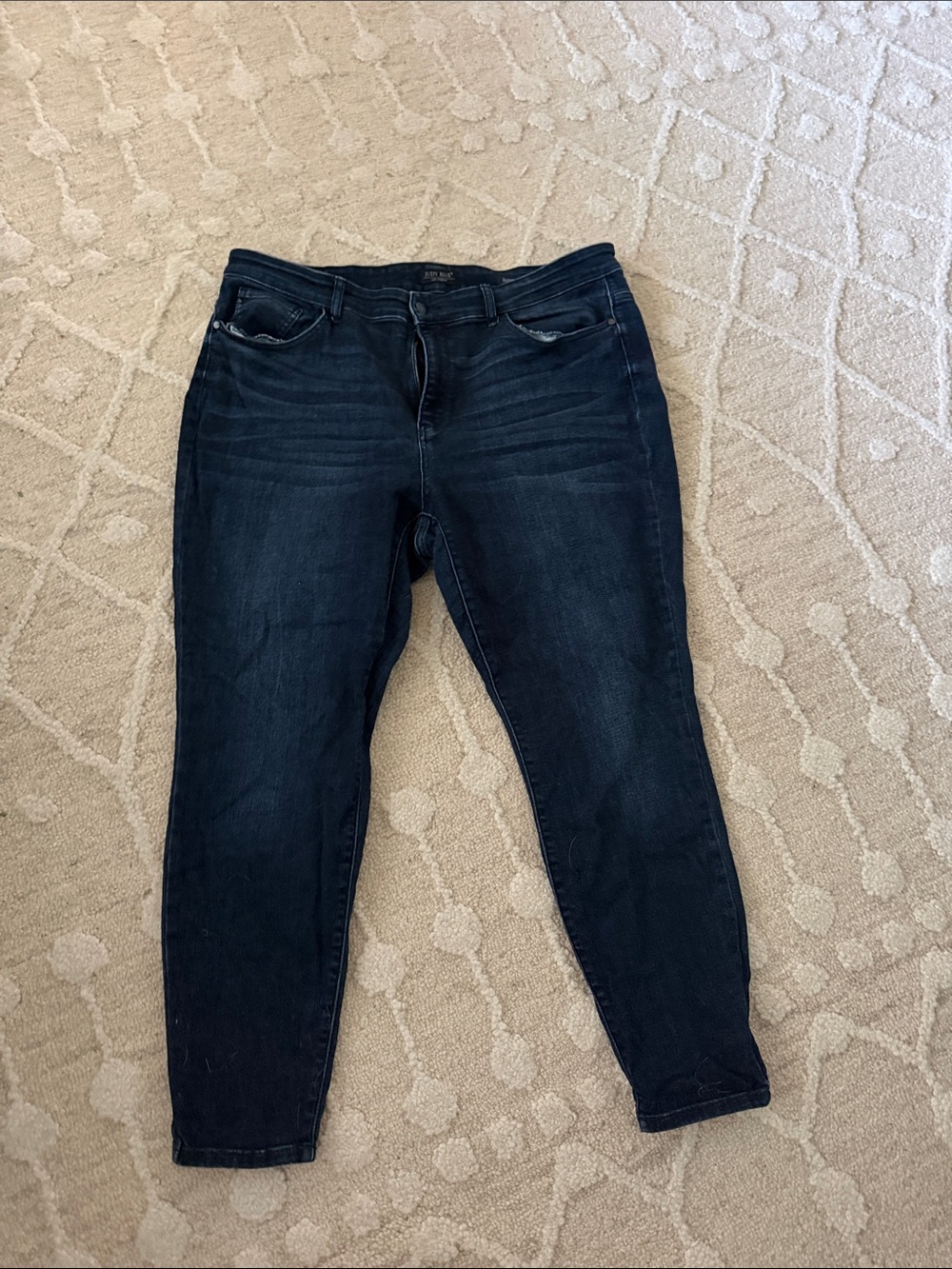 Judy Blue Black Skinny Jeans - Dark Wash